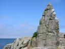 Rock pinnacle at Pacific Grove.